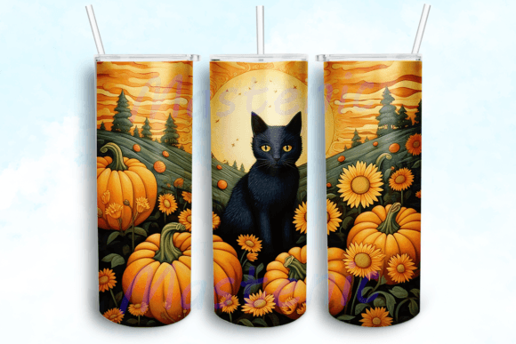 Autumn Sunflowers Tumbler Graphics: A Crafts Branding Review