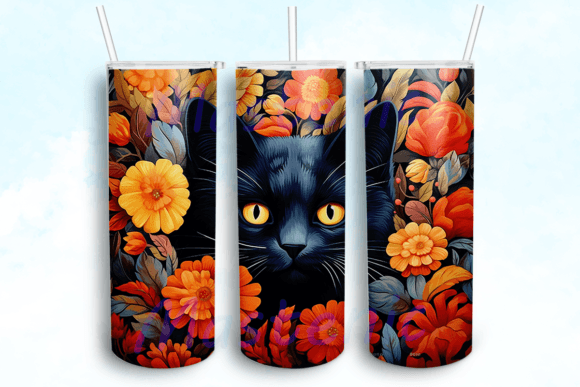 Black Cat Tumbler Design: Graphics & Crafts Review