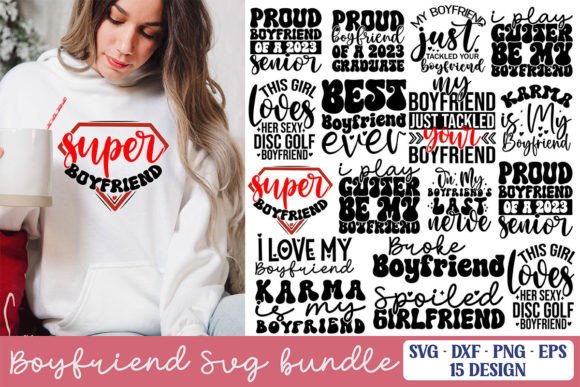 Boyfriend Svg Bundle: Graphics & T-Shirt Designs Review
