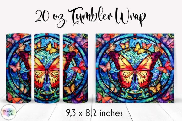 Butterfly Stained Glass Tumbler Design Review