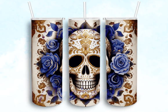 Calavera Floral Tumbler Graphics & Crafts Review