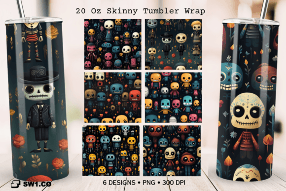 Horror Cute Doll Tumbler Sublimation PNG: A Graphics & Crafts Review