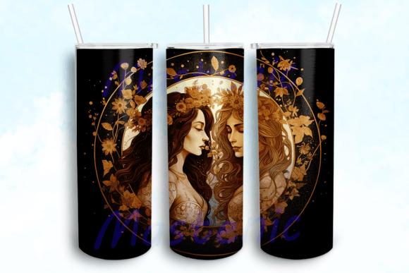 Moon Phases Zodiac Tumbler PNG: Graphics & Crafts Review