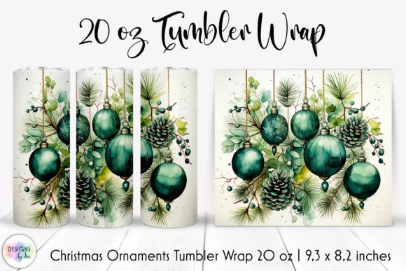 Pine Cones and Bulbs Christmas Tumbler Review