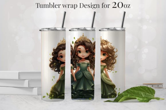 Princess Tumbler Design Graphics & Illustrations Review
