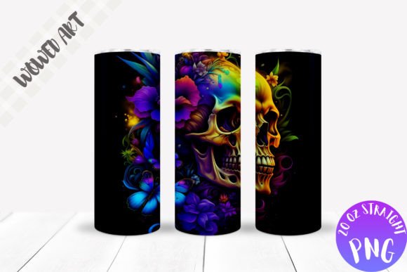 Reviewing Skull 20 Oz Skinny Tumbler Wrap for Crafts Graphics