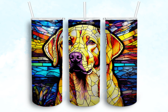 Stained Glass Labrador Retriever Tumbler Review